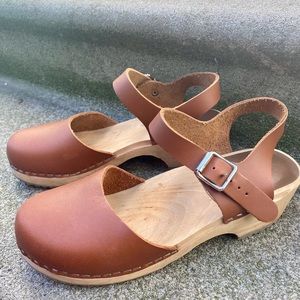 MIA Swedish Leather Clog - US 7.5/EU 38. Made in Sweden